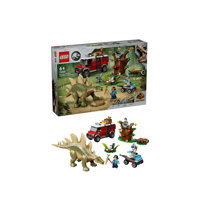 LEGO Missione Dinosauro: Scoperta Dello Stegosauro - 76965