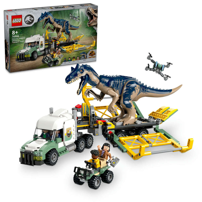 LEGO Missione Dinosauro: Camion Di Trasporto Dell’Allosauro - 76966