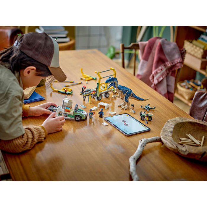 LEGO Missione Dinosauro: Camion Di Trasporto Dell’Allosauro - 76966