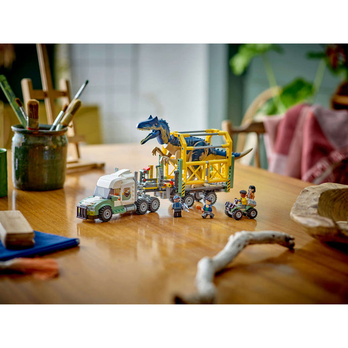 LEGO Missione Dinosauro: Camion Di Trasporto Dell’Allosauro - 76966