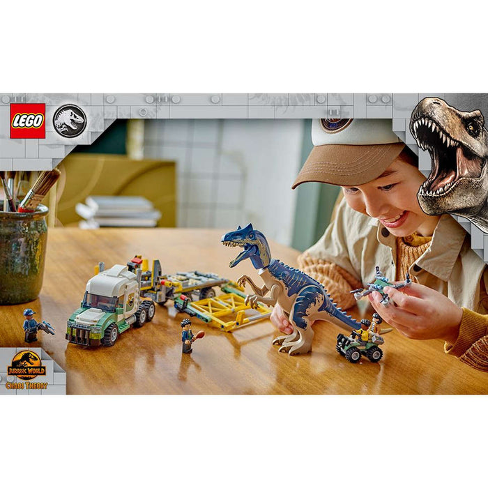 LEGO Missione Dinosauro: Camion Di Trasporto Dell’Allosauro - 76966