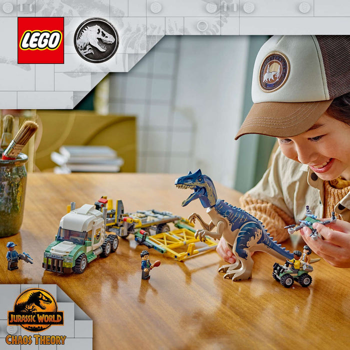LEGO Missione Dinosauro: Camion Di Trasporto Dell’Allosauro - 76966