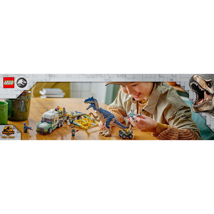 LEGO Missione Dinosauro: Camion Di Trasporto Dell’Allosauro - 76966