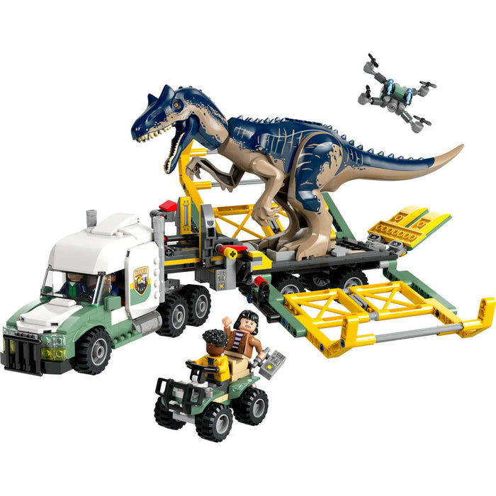 LEGO Missione Dinosauro: Camion Di Trasporto Dell’Allosauro - 76966