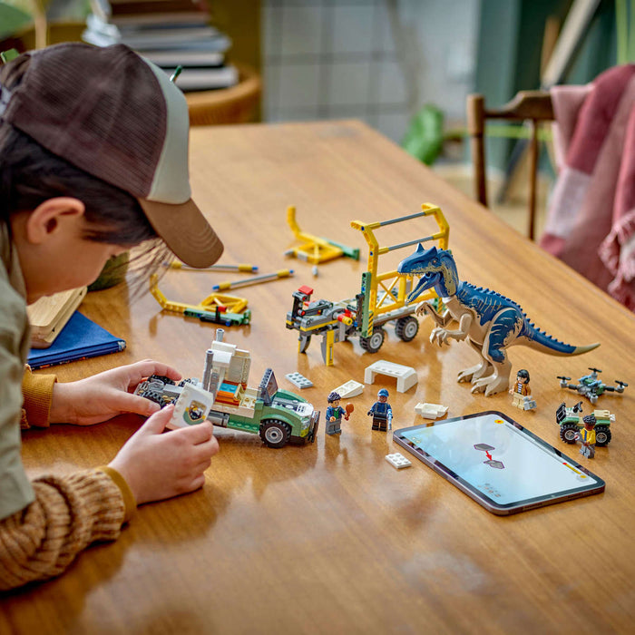LEGO Missione Dinosauro: Camion Di Trasporto Dell’Allosauro - 76966