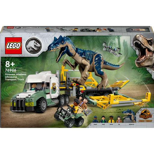 LEGO Missione Dinosauro: Camion Di Trasporto Dell’Allosauro - 76966