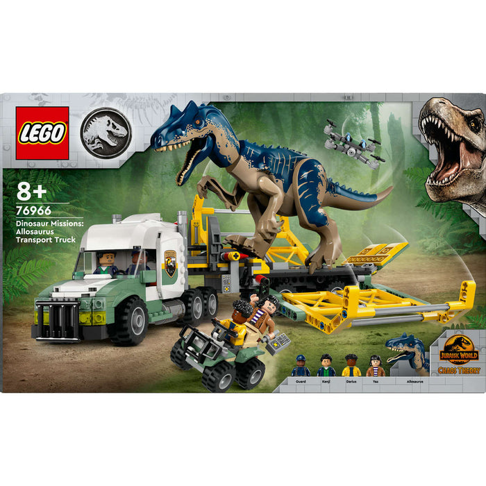 LEGO Missione Dinosauro: Camion Di Trasporto Dell’Allosauro - 76966
