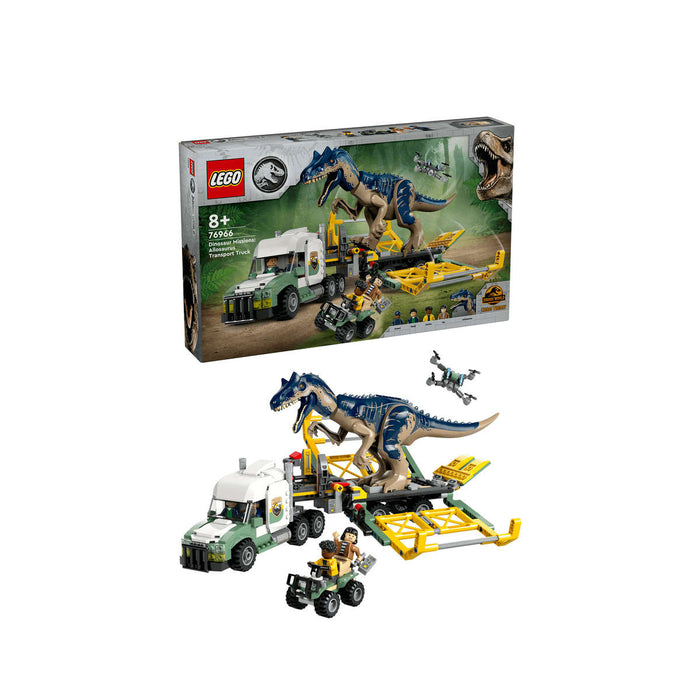 LEGO Missione Dinosauro: Camion Di Trasporto Dell’Allosauro - 76966