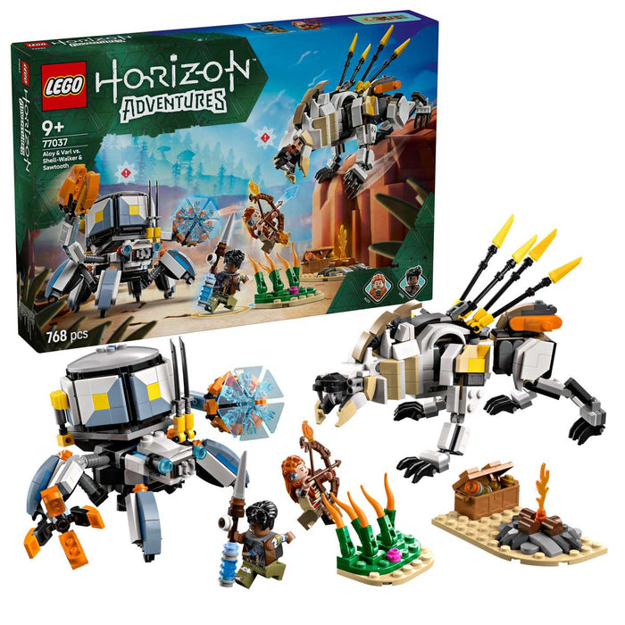 LEGO Aloy E Varl Contro Arcapode E Secodonte - 77037