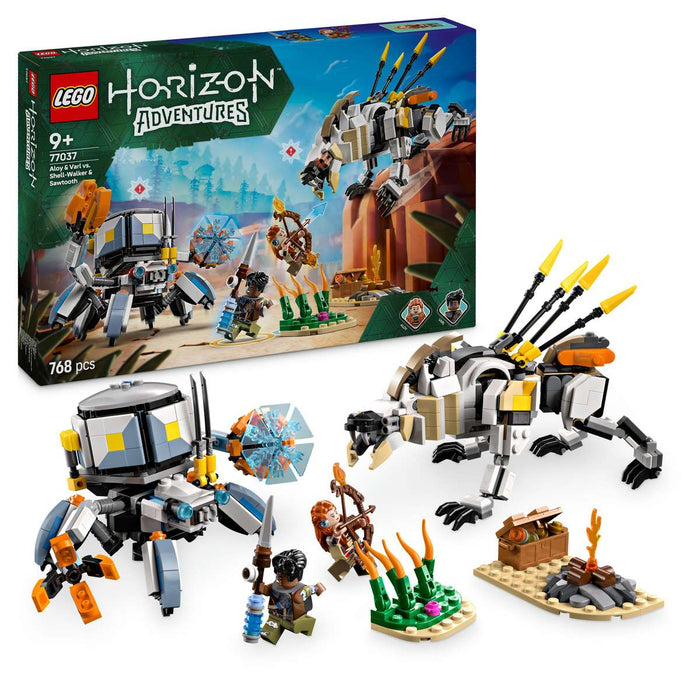 LEGO Aloy E Varl Contro Arcapode E Secodonte - 77037