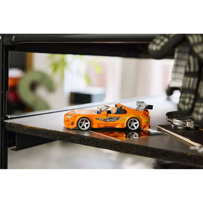 LEGO The Fast And The Furious Toyota Supra Mk4 - 77260, Macchina Giocattolo Con Minifigure, Regalo Stem Da 10+