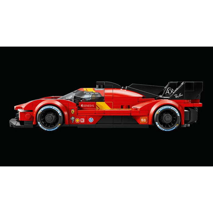 LEGO Ferrari 499P - 77261, Macchina Giocattolo Stem E Minifigure Da Collezione, Regalo Sportivo Per Bambini 9+
