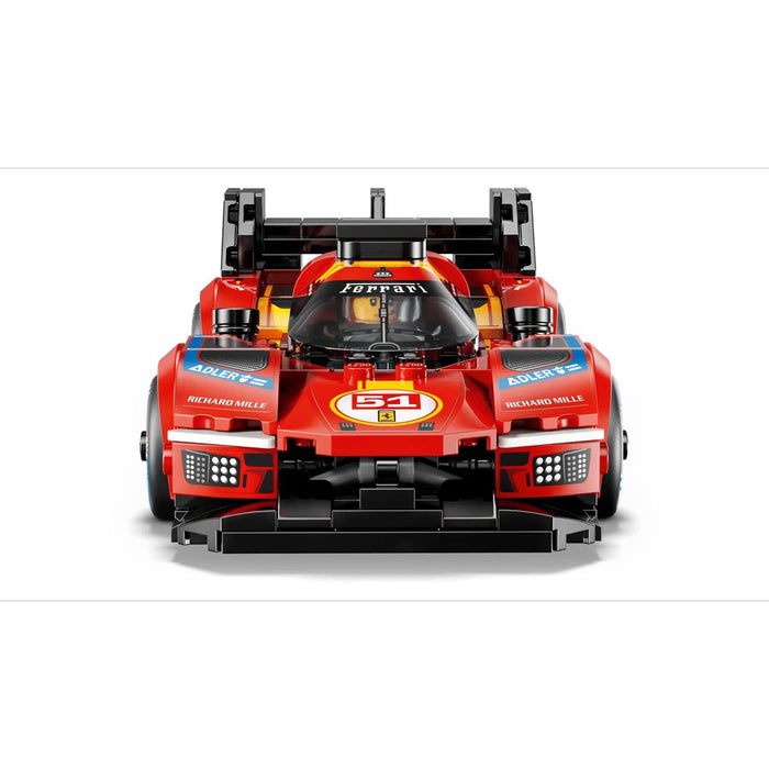 LEGO Ferrari 499P - 77261, Macchina Giocattolo Stem E Minifigure Da Collezione, Regalo Sportivo Per Bambini 9+