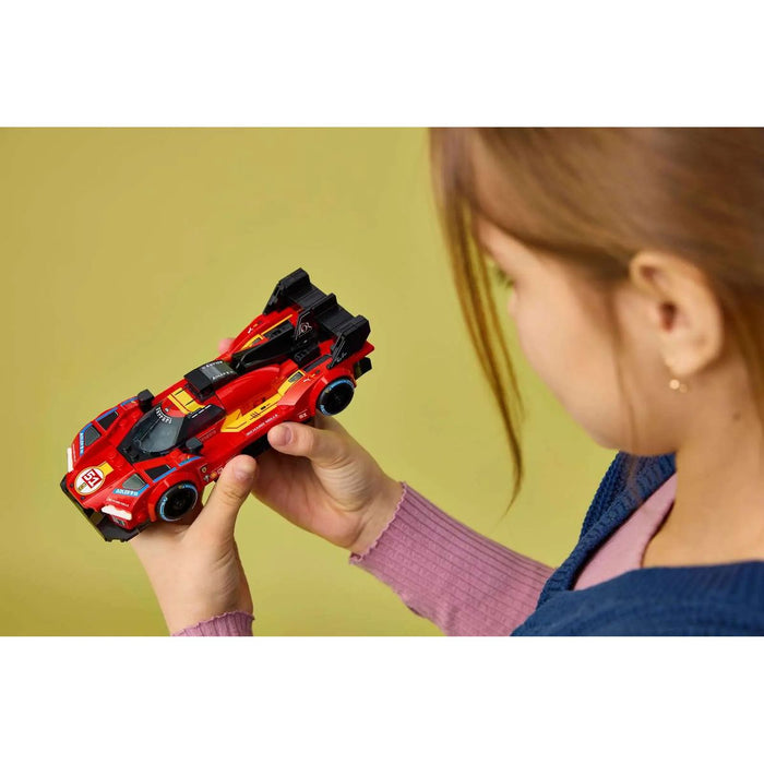 LEGO Ferrari 499P - 77261, Macchina Giocattolo Stem E Minifigure Da Collezione, Regalo Sportivo Per Bambini 9+