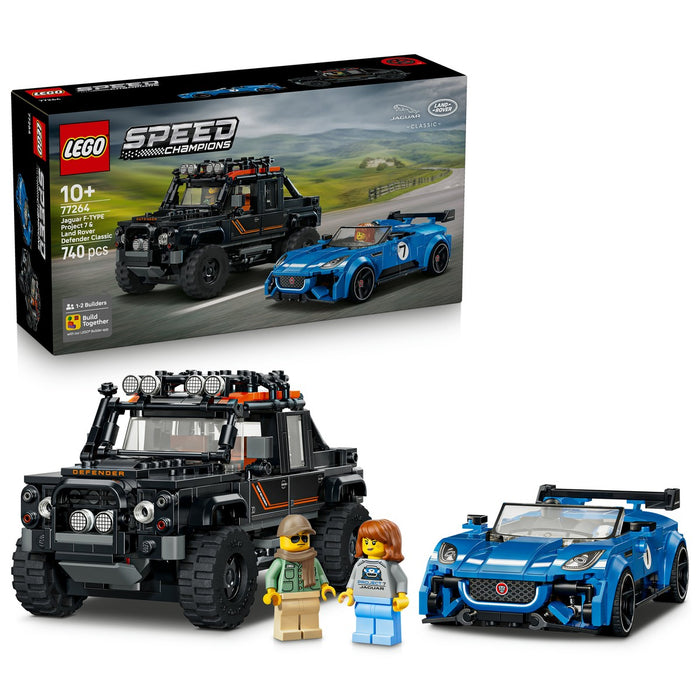 LEGO Jaguar Project 7 E Land Rover Defender