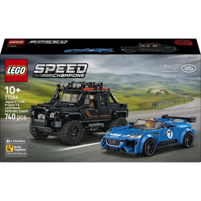 LEGO Jaguar Project 7 E Land Rover Defender