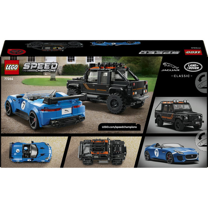 LEGO Jaguar Project 7 E Land Rover Defender
