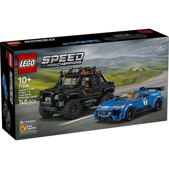 LEGO Jaguar Project 7 E Land Rover Defender