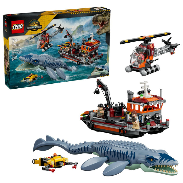 LEGO Attacco Alla Barca Del Mosasaurus