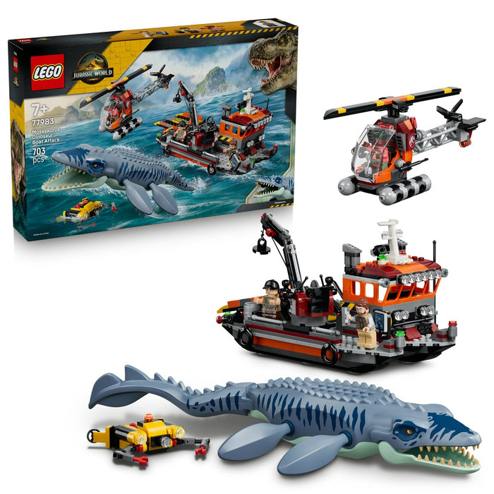 LEGO Attacco Alla Barca Del Mosasaurus