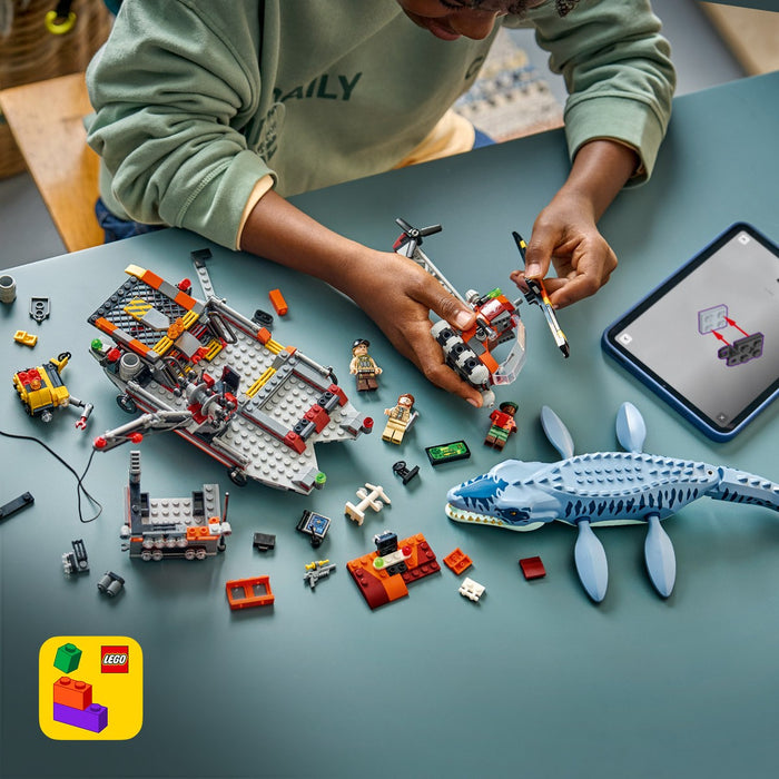 LEGO Attacco Alla Barca Del Mosasaurus