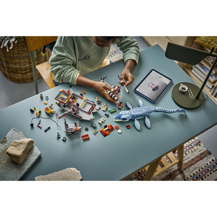 LEGO Attacco Alla Barca Del Mosasaurus