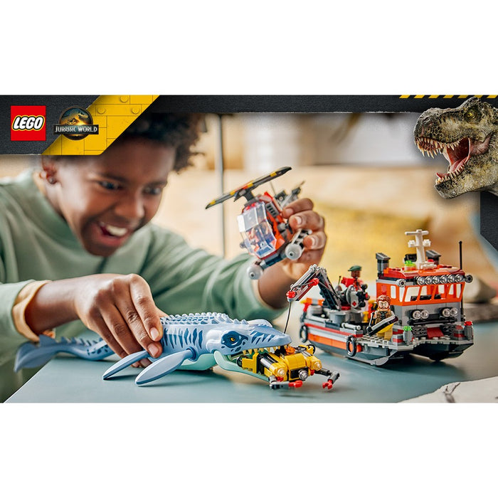 LEGO Attacco Alla Barca Del Mosasaurus