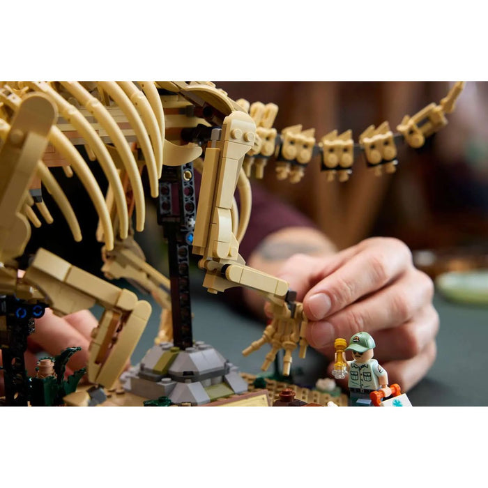 LEGO Fossili Di Dinosauro: Triceratopo - 77985, Kit Modellismo Per Adulti Con Minifigure, Idea Regalo Per Fan