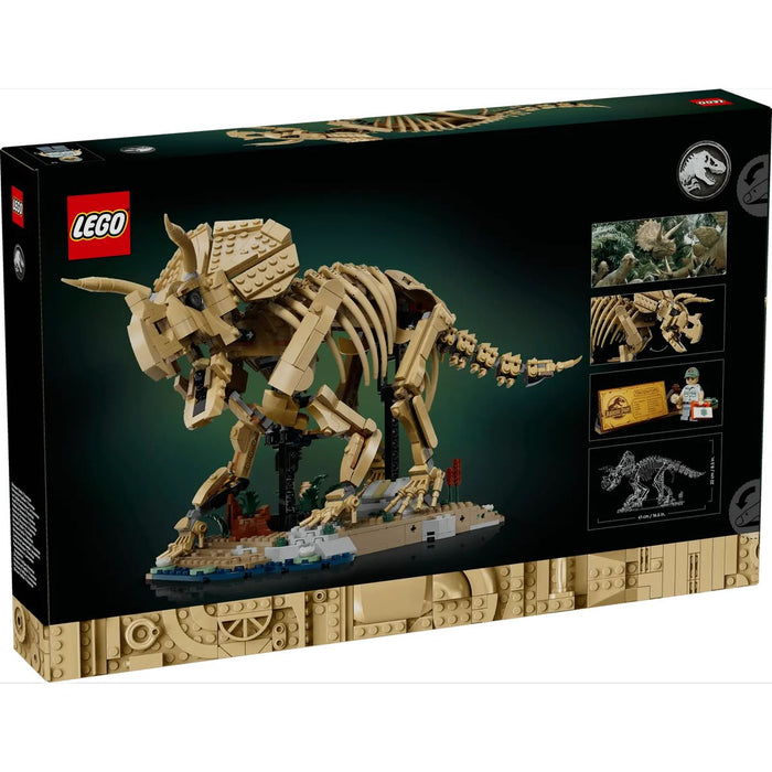 LEGO Fossili Di Dinosauro: Triceratopo - 77985, Kit Modellismo Per Adulti Con Minifigure, Idea Regalo Per Fan