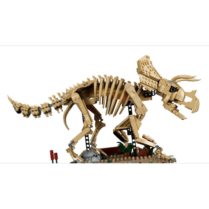 LEGO Fossili Di Dinosauro: Triceratopo - 77985, Kit Modellismo Per Adulti Con Minifigure, Idea Regalo Per Fan