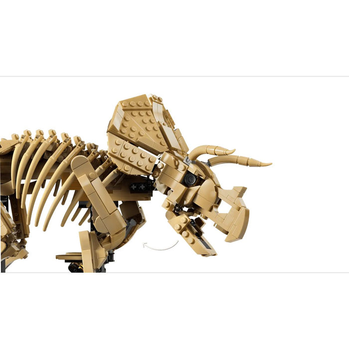 LEGO Fossili Di Dinosauro: Triceratopo - 77985, Kit Modellismo Per Adulti Con Minifigure, Idea Regalo Per Fan