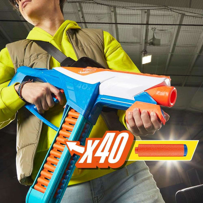HASBRO Mitraglietta Bambini Nerf N-Series 80 Proiettili - F8631EU40