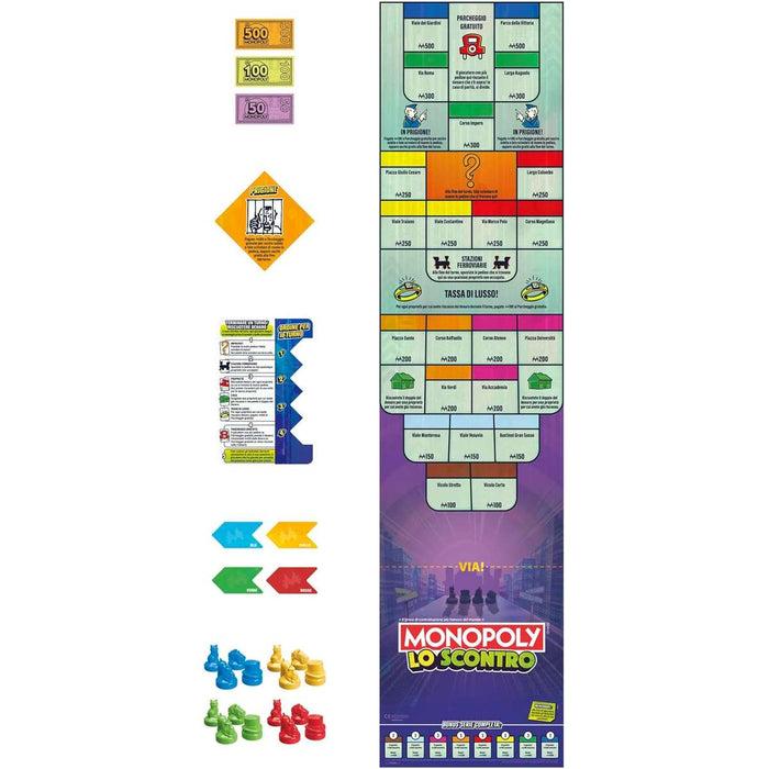 HASBRO Monopoly Lo Scontro - F89951030