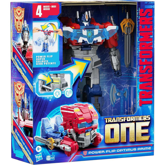 HASBRO Transformers One Power Flip Optimus Prime - F92095L01