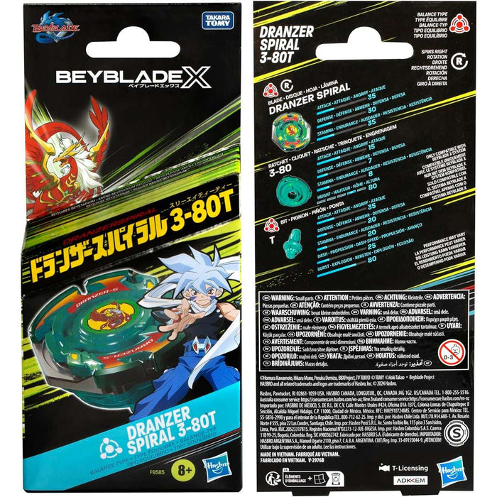 HASBRO Beyblade X Lanciatore Eu Dranzer - F9585EU4