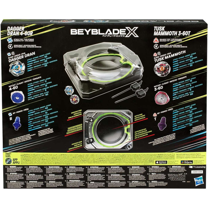 HASBRO Beyblade X Battle Set Da Combattimento Gioco Xtreme - F9588EU40