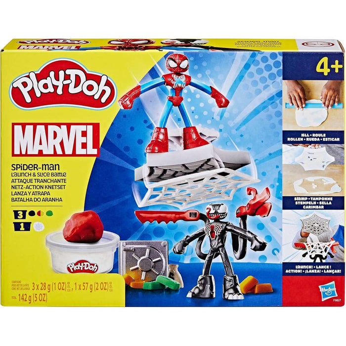 HASBRO Play-Doh Splay-Doh Launch & Slice Battle - F98275L0