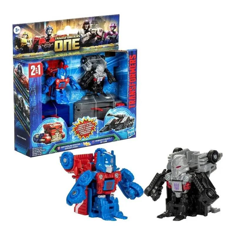 HASBRO Transformers Optimus Prime Vs Megatron Race Changers - G0338 ...