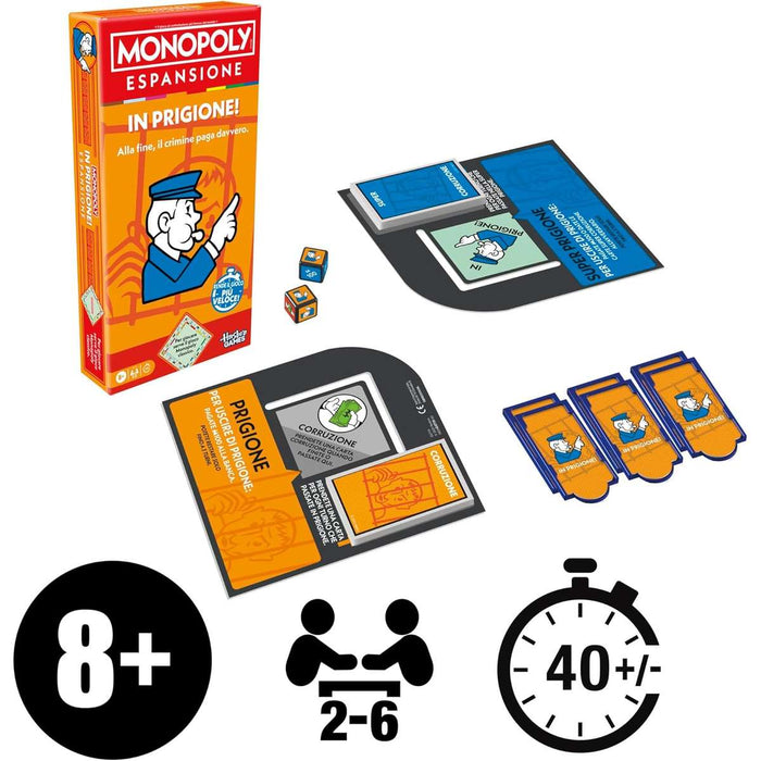 HASBRO Espansione Monopoly In Prigione - G0719103