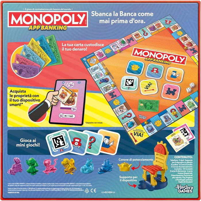 Monopoly Hasbro Ms Gioco in Scatola, Colore Multicolore, E8424103
