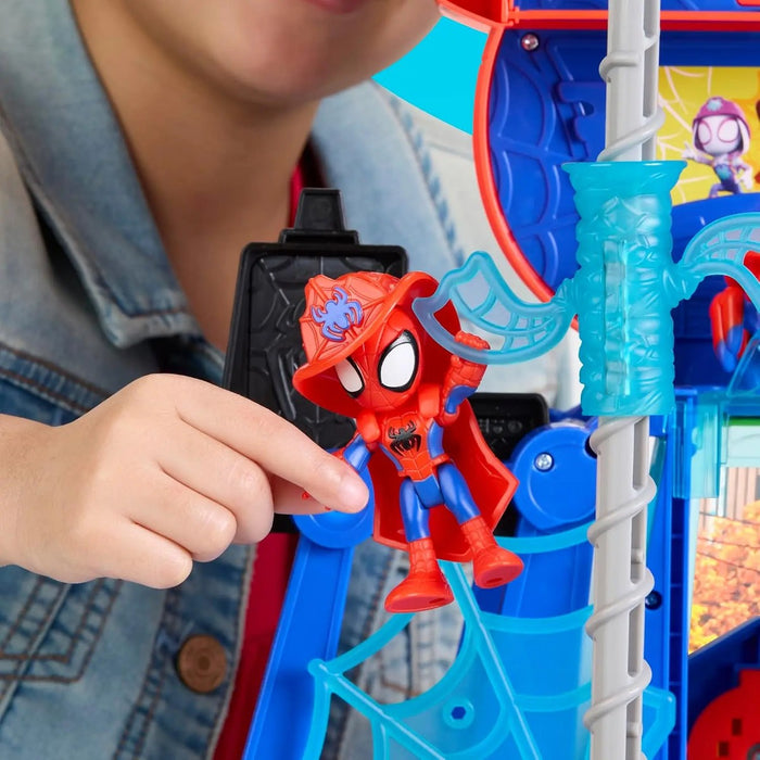 HASBRO Spidey Rescue Webs Webquarters