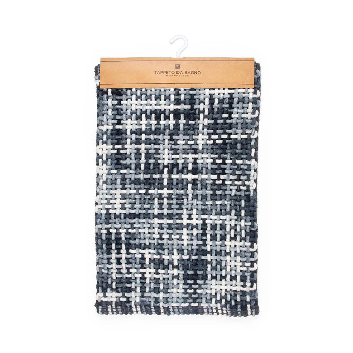 MERCURY Tappeto Bagno In Misto Cotone 50 X 80 Cm Antiscivolo
