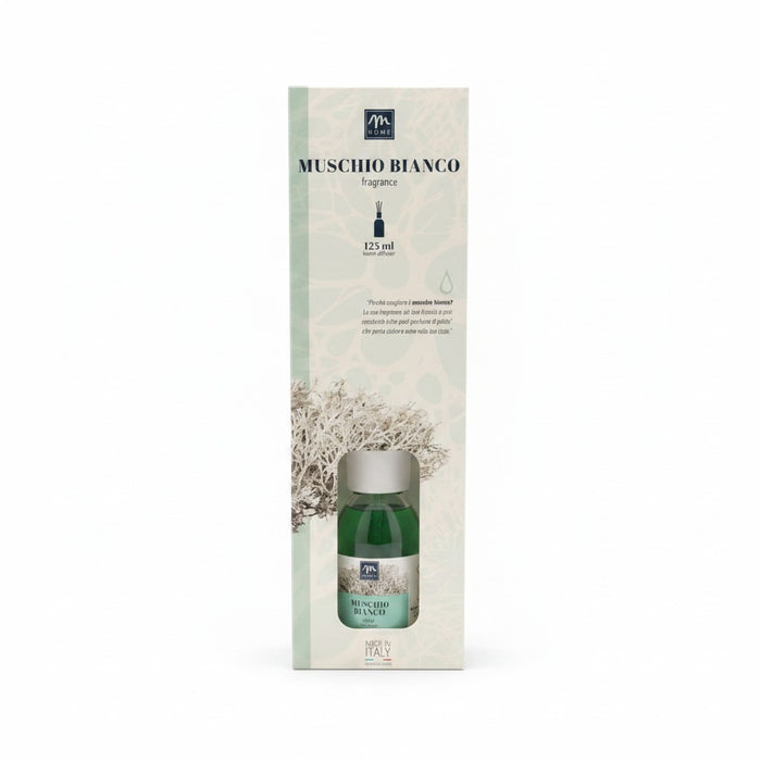MERCURY Diffusore Di Essenza Con Bastoncini Fragranza Muschio Bianco 125 Ml