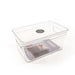 MERCURY Cestino In Plastica Trasparente Con Coperchio - 29450