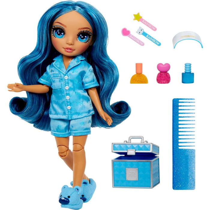 MGA Rainbow Junior High Pj Party Fashion Doll Blue - 530947EUC