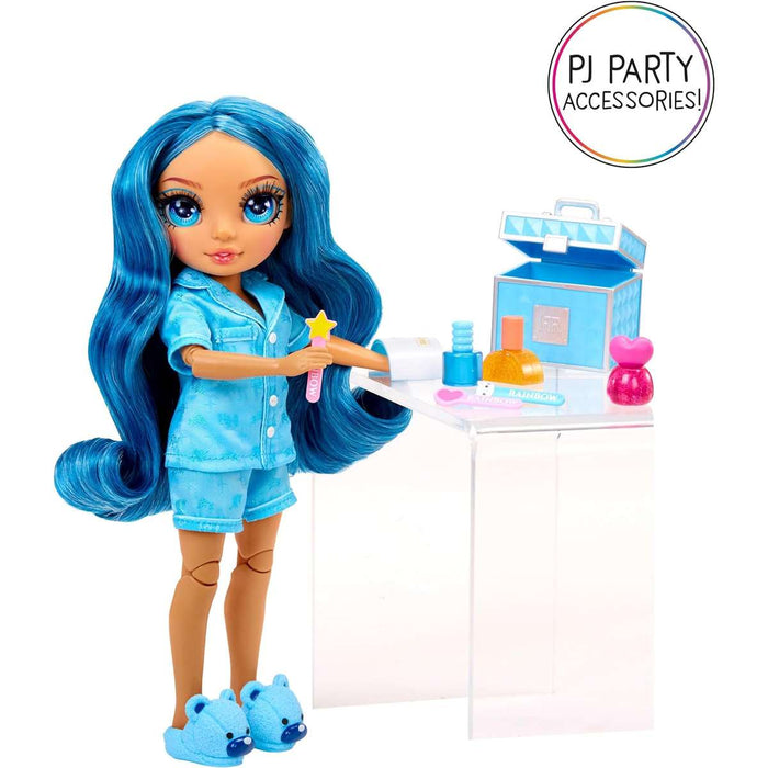 MGA Rainbow Junior High Pj Party Fashion Doll Blue - 530947EUC