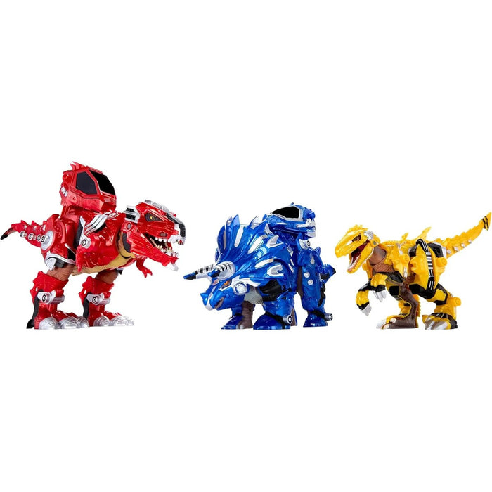 MGA Armosaurs Armor Up Yellow Raptor Blaze