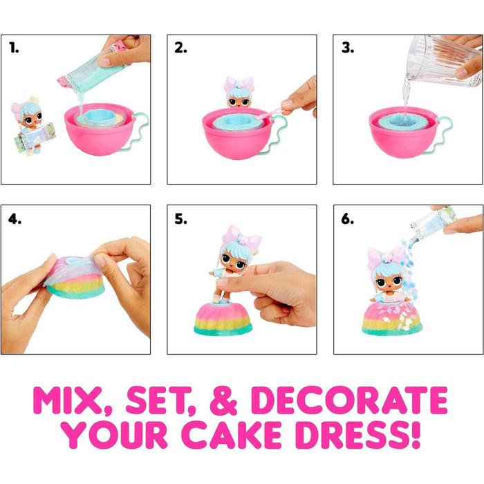 MGA Lol Surprise Mixemake Birthday Cake - 593140EUC