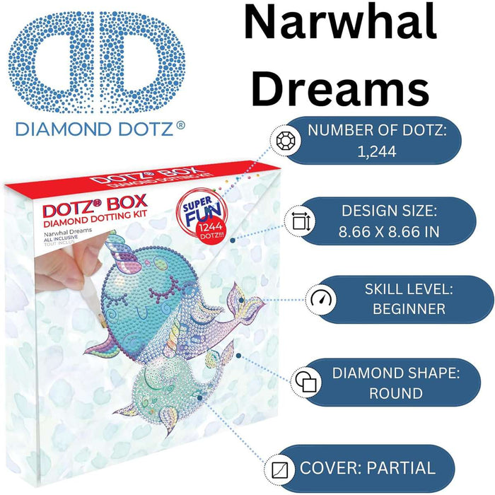 MAGGIO TRE Diamond Dotz Box Narvalo Sognator - DDZDBX.008