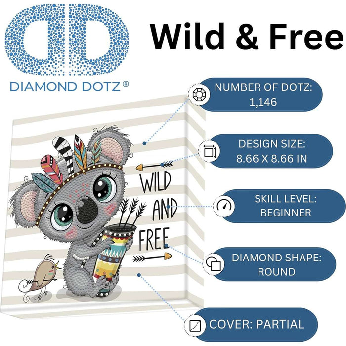 MAGGIO TRE Diamond Dotz Box Koala Wildefree - DDZDBX.026